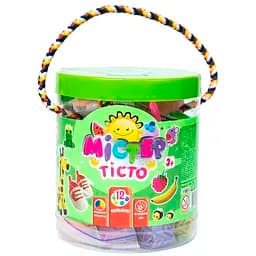 Набор теста для лепки Strateg Мистер тесто 12 цветов (71808)