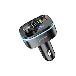 FM модулятор HOCO E62, Black, Box - мініатюра 2