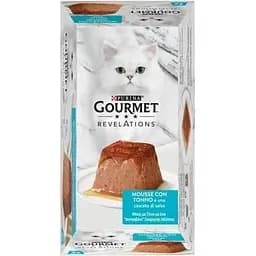 Паштет для котів Purina Gourmet Revelations мус з тунцем 2х57 г (8445291938014) - мініатюра 3