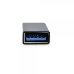 Адаптер Cablexpert USB - USB Type-C V 3.0 (F/M) Black (A-USB3-CMAF-01) - мініатюра 3