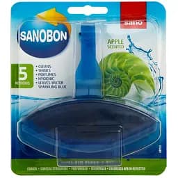 Туалетний блок для миття унітазу Sano Яблуко, 55 г