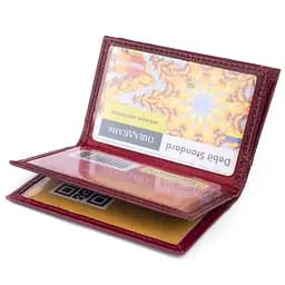 Візитниця-книга ST Leather 19218 бордова - мініатюра 4
