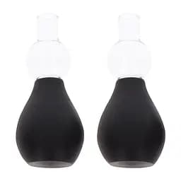 Вакуумні стимулятори для сосків Taboom Nipple Enlargers With 8 Rings чорний