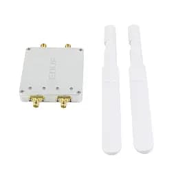 Підсилювач Wi-Fi 2.4 Ghz сигналу з антеною EDUP EP-AB023 бустер розширювач вайфай (18639) - мініатюра 5