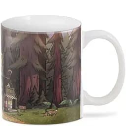 Кухоль GeekLand Gravity Falls Mystery Shack GF.02.10 330 мл білий