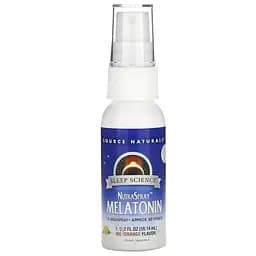 Спрей Мелатонін Source Naturals NutraSpray Melatonin смак апельсина 59.14 мл