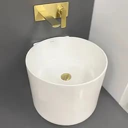 Умивальник VBI Levanto white накладний підвісний VBI-016600, Білий