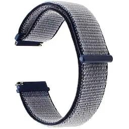 Нейлоновий ремінець для годинника Samsung Galaxy Watch 42 мм (SM-R810) Navy Blue