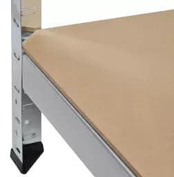 Стелаж металевий Malatec 23768 180x90x40 см, 5 поліць, 875 кг, для гаража - мініатюра 9