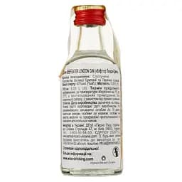 Упаковка джину Beefeater London Dry Gin 40% 0.6 л (0.05 л х 12 шт.) - мініатюра 3