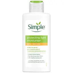Захисний крем для обличчя Simple Kind To Skin Protecting Light Moisturiser SPF 15, 125 мл

