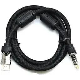 Кабель Gresso H3003 HDMI - HDMI (M/M), 2 феррита, оплетка, 1.8м, круглый (2000700002104)