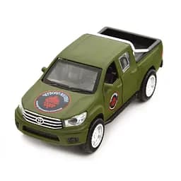 Автомодель TechnoDrive Шеврони Героїв Toyota Hilux Червона Калина (KM6119)