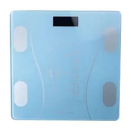 Ваги смарт підлогові Sokany SK-19019BL електронні до 180 кг ваги цифрові розумні діагностичні Чорний