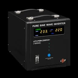 ДБЖ LogicPower LPY-PSW-2500VA+ (1800Вт) 10A/20A з правильною синусоїдою 24V - мініатюра 3