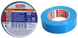 Изоляционная лента Tesa SPVC +90°C 7000V 10 м х 15 мм синяя