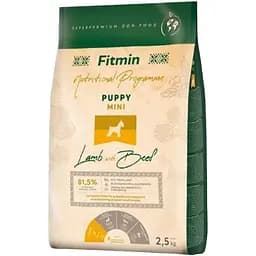 Сухой корм для собак Fitmin dog mini puppy lamb & beef 12 кг