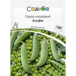 Горох мозговой Садиба Альфа 100 г (000021121)