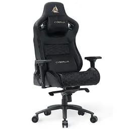 Геймерське крісло Mealux Cyberlux Apollo Black (GM-404 B)  - мініатюра 2