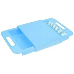 Корзина в раковину Wester TM-124 для мытья фруктов и овощей Blue (do123)