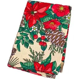 Рушник вафельний MirSon №513 Waffle Winter flowers 60х45 см (2200006739807)