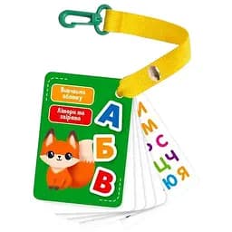 Набор учебных карт Vladi Toys Буквы и животные VТ2000-21 