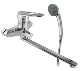 F22007 Змішувач для ванни довгий гусак Ø40 Frap 1/10 Хром