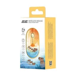 2E Миша MF300 CAPYBARA:SUNSET Silent WL BT, жовтий - мініатюра 6