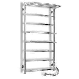 Электрический полотенцесушитель Laris Еврофлеш П8 500x1000 с полкой Е правый S 73207613, Хром, Правое, Электронный