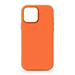 Силиконовый чехол с MagSafe для Apple iPhone 16 Pro Max, ICON2 MagCase, оранжевый, противоударный, панель с мягкой подкладкой, защита всего корпуса, поддержка беспроводной зарядки, совместим с защитными стеклами и пленками, ArmorStandart (ARM89280)