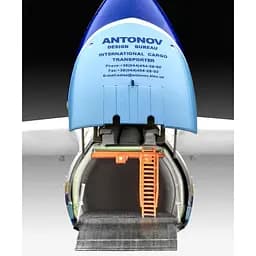 Збірна модель Вантажний літак АН-225 Мрія Revell RVL-04958 рівень 5 1:144 - мініатюра 8