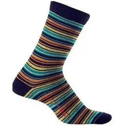 Носки Icebreaker City UltraLite StripeTease 3/4 Crew Admiral/Mandarin S (1052-IBN D22 M50 S)