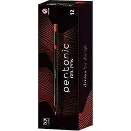 Упаковка ручек гелевых Linc Pentonic коричневые чернила 12 шт. (420427)