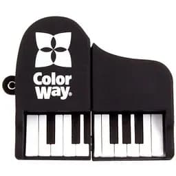 Флеш накопитель USB 32Gb ColorWay "Piano" черный USB 3.0 (CW-USBPO32)