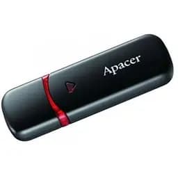 USB флеш накопичувач Apacer 32GB AH333 black USB 2.0 (AP32GAH333B-1) - мініатюра 4