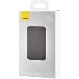 Портативний магнітний акумулятор Baseus Magnetic Mini Wireless 10000mAh 20W (PPCX030001) чорний - мініатюра 3