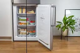 Холодильник з нижньою морозильною камерою Gorenje NRC6204SXL5M Сріблястий (NRC6204SXL5M) - мініатюра 14