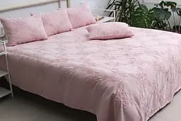 Покривало з наволочками PrimaTeks Mystery pink 160х240 см pbe0042939 - мініатюра 3