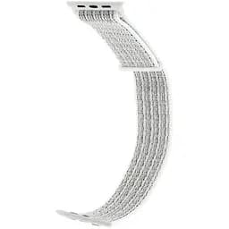 Ремінець Apple Watch Nylon 42/44/45/46/49 mm Reflective Білий