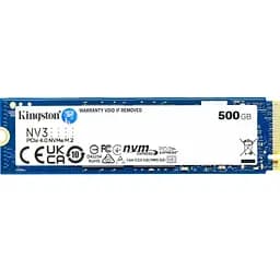 Накопичувач SSD M.2 2280 500GB Kingston (SNV3S/500G)