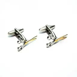 Запонки Ножиці Handmade acs0005770 - мініатюра 3