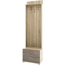 Вішалка підлогова Еверест Бриз 60x210 см сонома + трюфель (DTM-2125)