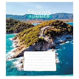 Зошит загальний "Літня історія" 048-600162L-4 в лінію, 48 аркушів (959060)