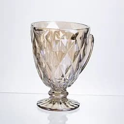 Кувшин для напитков Citrine стеклянный 1 л HP-19-279 кувшин для лимонада декоративный лимонадник с ручкой Yiwu HP-19-279