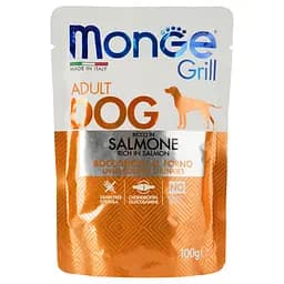 Вологий корм Monge Dog Grill з лососем, 100 г (70013123)