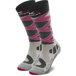 Носки X-Socks Ski Control 4.0 Women 41-42 Серый/Розовый (1068-XS-SSKCW19W 41-42 G175)