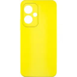 Чехол Lakshmi Silicone Cover Full Camera AA для Xiaomi Redmi 13 4G/Poco M6 4G Желтый/Flash