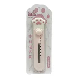 Ніж канцелярський у блістері Лапка, 9.5 см, 8480 (В асортименті)