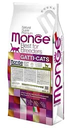 Сухий корм Monge Cat Adult Sensitive для дорослих кішок з чутливим травленням 10 кг