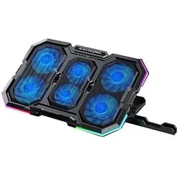 Охлаждающая подставка для ноутбука 15-17.3 дюймов Ice Coorel N6 RGB